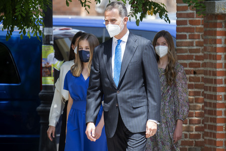 Konfirmation von Prinzessin Leonor in Madrid