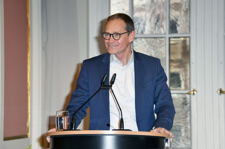 Empfang der Eisbären Berlin im Roten Rathaus in Berlin