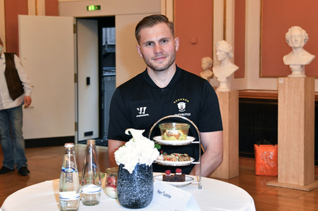 Empfang der Eisbären Berlin im Roten Rathaus in Berlin