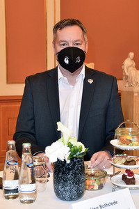 Empfang der Eisbären Berlin im Roten Rathaus in Berlin