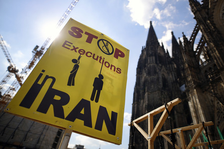 Iran-Demo in Köln