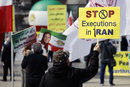 Iran-Demo in Köln