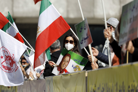 Iran-Demo in Köln