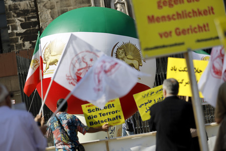 Iran-Demo in Köln