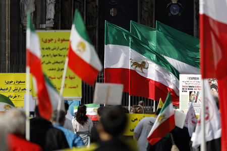 Iran-Demo in Köln