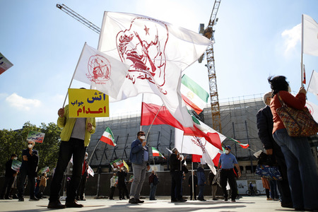 Iran-Demo in Köln