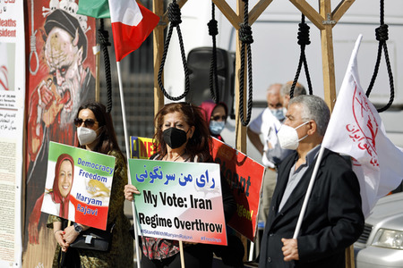 Iran-Demo in Köln