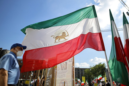 Iran-Demo in Köln
