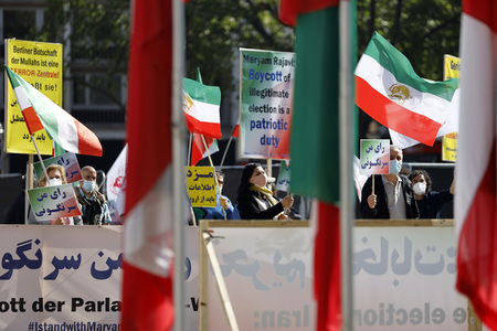 Iran-Demo in Köln