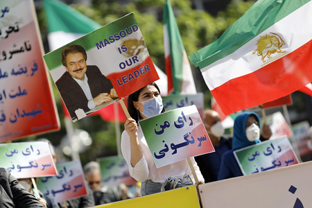 Iran-Demo in Köln