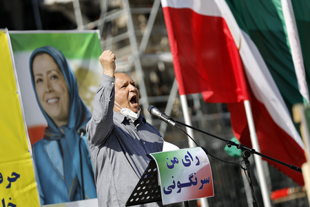 Iran-Demo in Köln