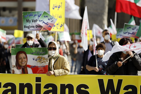 Iran-Demo in Köln