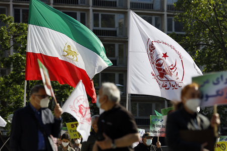 Iran-Demo in Köln