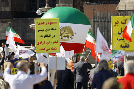 Iran-Demo in Köln