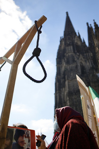 Iran-Demo in Köln