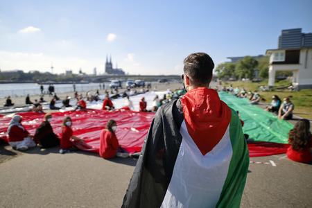 Pro-Palästina Demo in Köln
