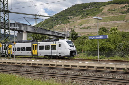 Der Hauptbahnhof in Bingen