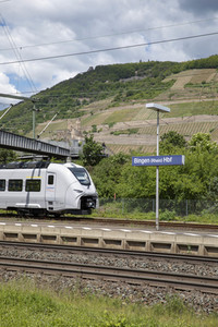 Der Hauptbahnhof in Bingen