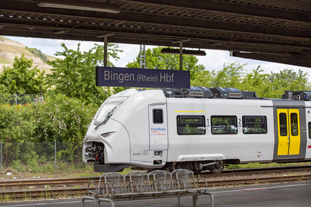 Der Hauptbahnhof in Bingen