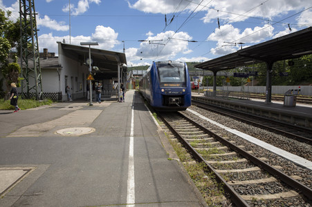 Der Hauptbahnhof in Bingen