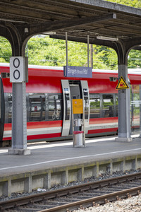 Der Hauptbahnhof in Bingen