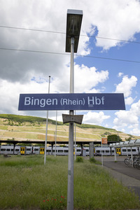 Der Hauptbahnhof in Bingen