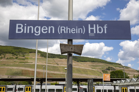 Der Hauptbahnhof in Bingen