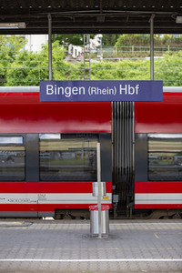 Der Hauptbahnhof in Bingen