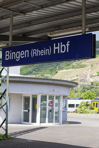 Der Hauptbahnhof in Bingen