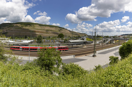 Der Hauptbahnhof in Bingen