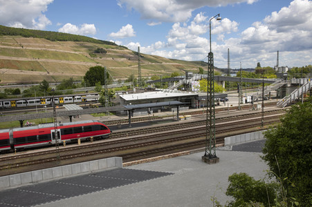 Der Hauptbahnhof in Bingen