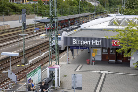 Der Hauptbahnhof in Bingen
