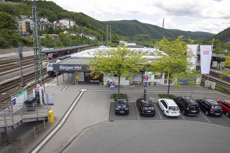 Der Hauptbahnhof in Bingen