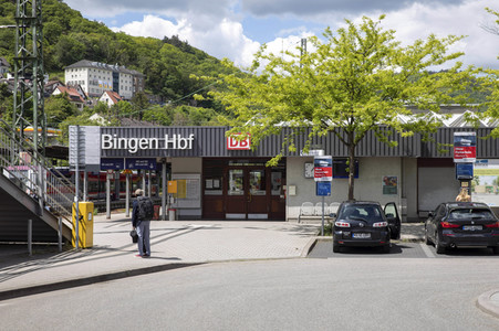 Der Hauptbahnhof in Bingen