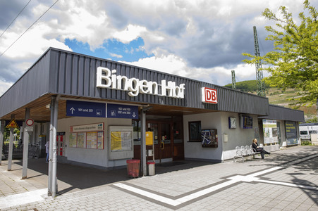Der Hauptbahnhof in Bingen