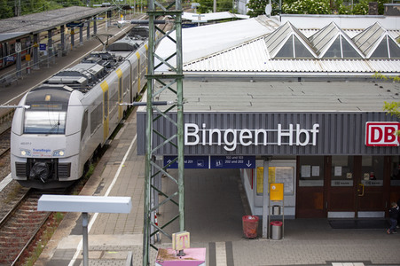 Der Hauptbahnhof in Bingen