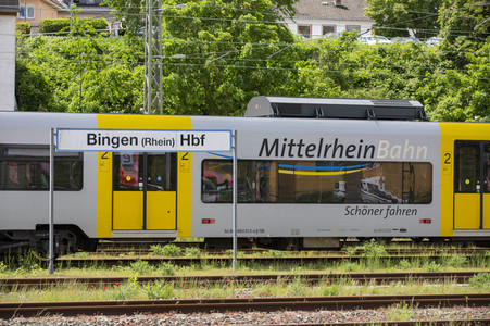 Der Hauptbahnhof in Bingen