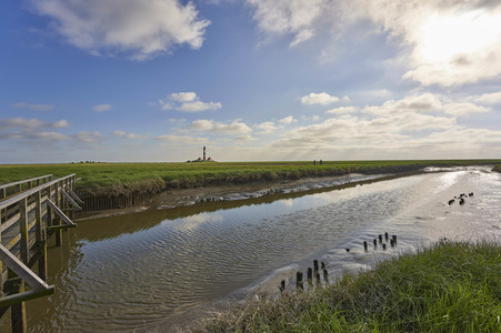 Leuchtturm Westerheversand bei Westerhever