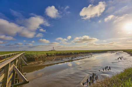 Leuchtturm Westerheversand bei Westerhever