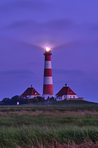Leuchtturm Westerheversand bei Westerhever