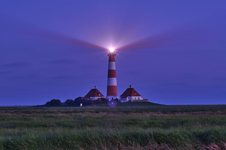 Leuchtturm Westerheversand bei Westerhever