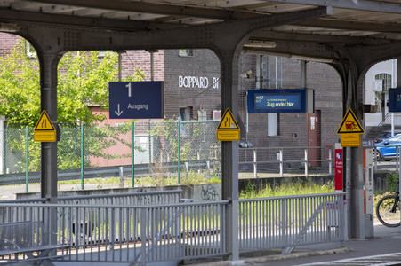 Der Hauptbahnhof in Boppard