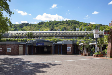 Der Hauptbahnhof in Boppard