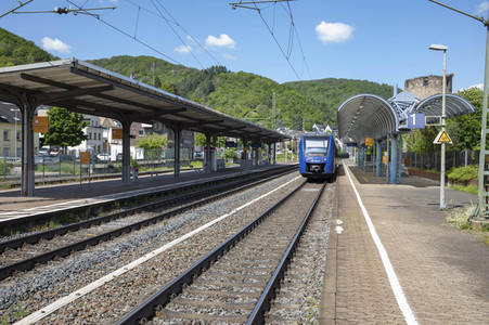 Der Hauptbahnhof in Boppard