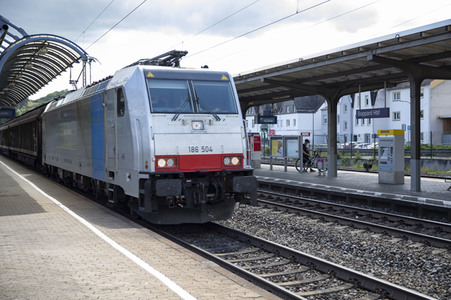 Der Hauptbahnhof in Boppard