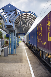 Der Hauptbahnhof in Boppard