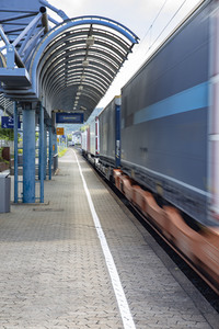 Der Hauptbahnhof in Boppard