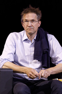 Gerald Knaus, Isabel Schayani und Jean Asselborn auf der lit.Cologne 2021 in Köln