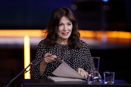 Iris Berben und Gustav Peter Wöhler auf der lit.Cologne 2021 in Köln