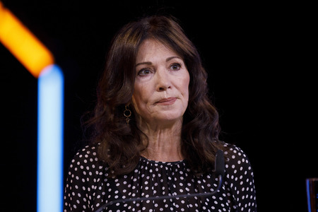 Iris Berben und Gustav Peter Wöhler auf der lit.Cologne 2021 in Köln